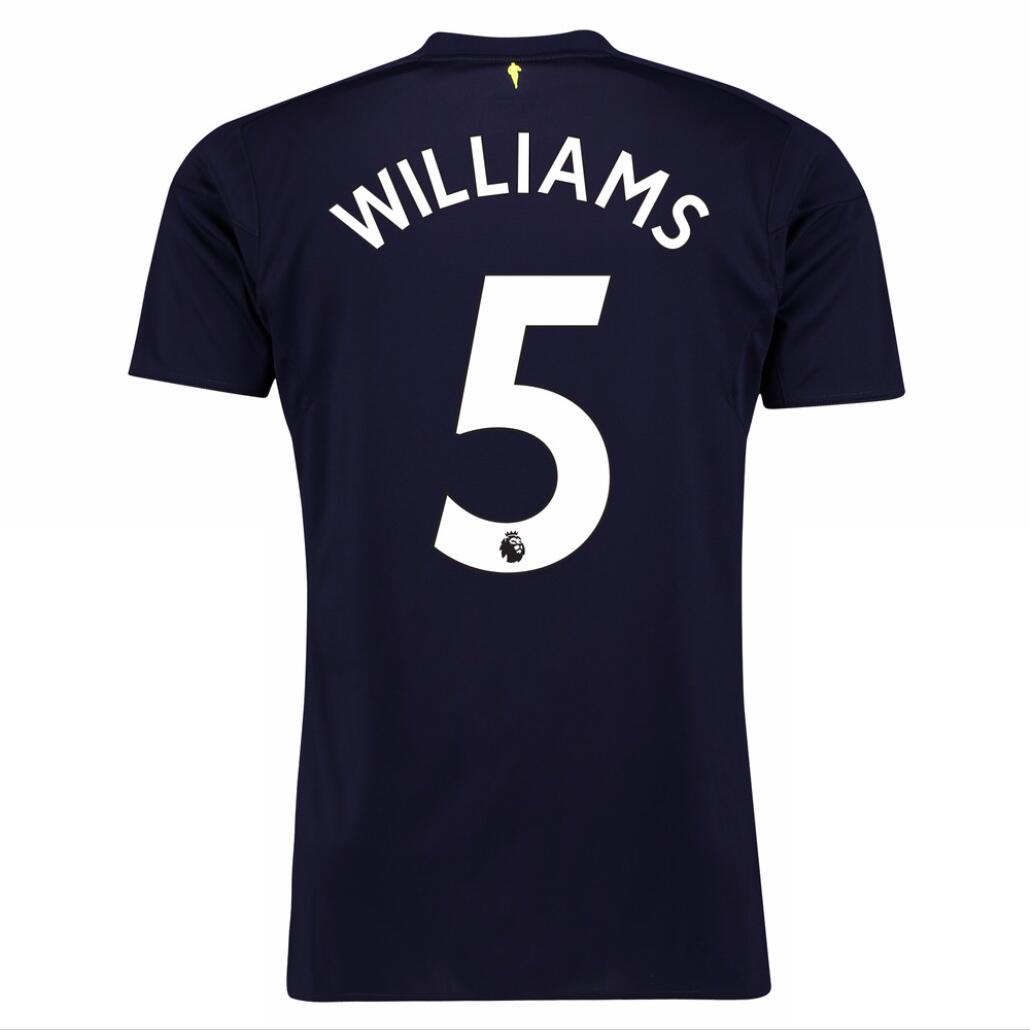 Camiseta Everton Tercera equipación Williams 2017-2018